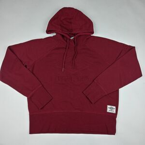 UMBRO Hoodie Sweatshirt Sweater Women's Size XL Pullover Maroon